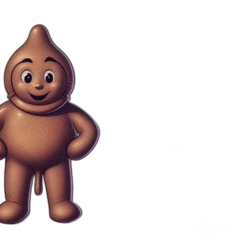 animal, creature, food, face, 3d render, photorealistic, concept art, anthropomorphized transparent PNG cut-out
