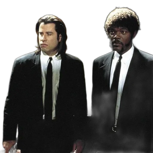 hair, jacket, staff, concept art, comic book art, two, men, suits transparent PNG cut-out
