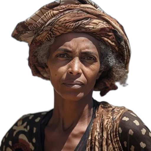 face, jewelry, hat, staff, photorealistic, oil painting, woman, intense transparent PNG cut-out