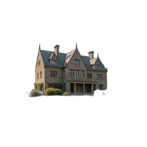 building, staff, crown, 3d render, photorealistic, concept art, stone, mansion transparent PNG cut-out