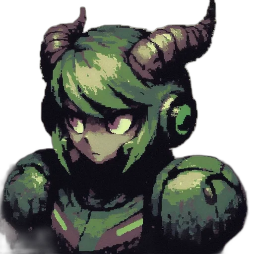 robot, mask, dragon, face, pixel art, concept art, fantasy art, watercolor transparent PNG cut-out