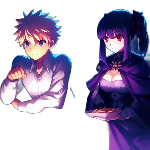 anime, pixel art, concept art, fantasy art, night, neon lights, fire, outer space transparent PNG cut-out