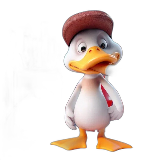 hat, animal, staff, 3d render, concept art, cartoon, photorealistic, anthropomorphic transparent PNG cut-out