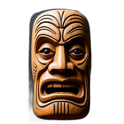 face, mask, jewelry, furniture, photorealistic, concept art, traditional, maori transparent PNG cut-out