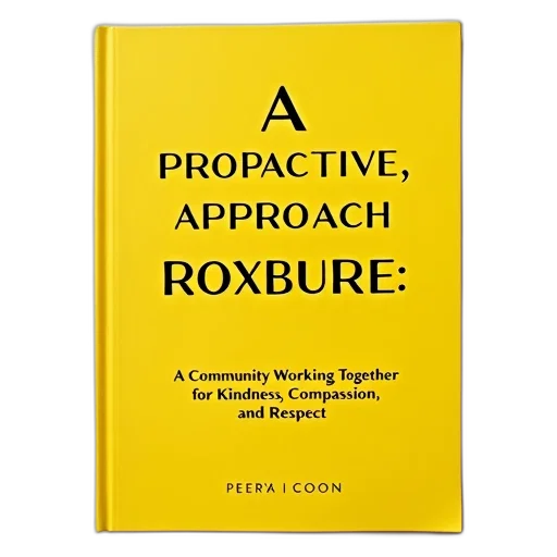 book, cover, yellow, background, black, text, titled, proactive transparent PNG cut-out