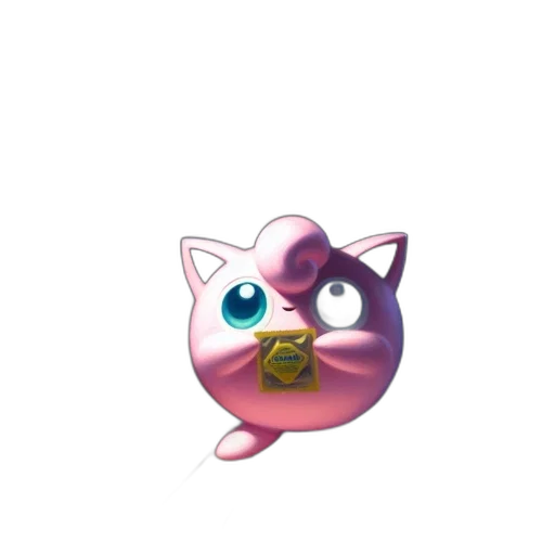 creature, animal, staff, weapon, concept art, pixel art, 3d render, vaporwave transparent PNG cut-out