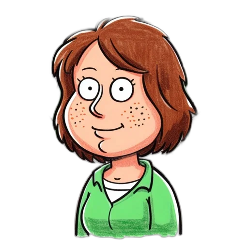 face, staff, hair, creature, cartoon, concept art, pixel art, watercolor transparent PNG cut-out