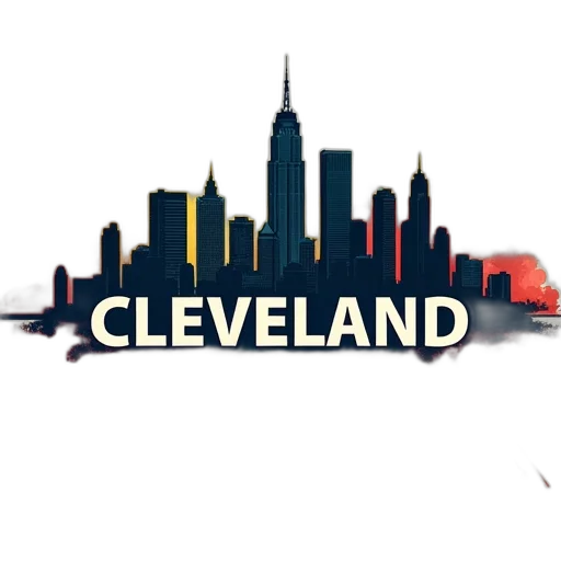 second, image, stylized, illustration, city, skyline, vibrant, color transparent PNG cut-out