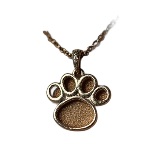 jewelry, animal, pet, pendant, paw, charms transparent PNG cut-out