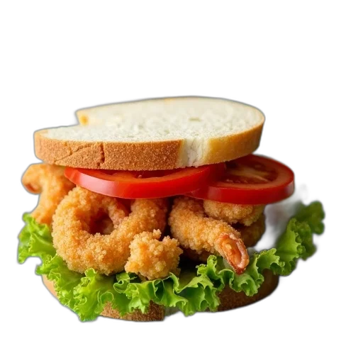 food, animal, creature, weapon, photorealistic, 3d render, sandwich, lettuce transparent PNG cut-out