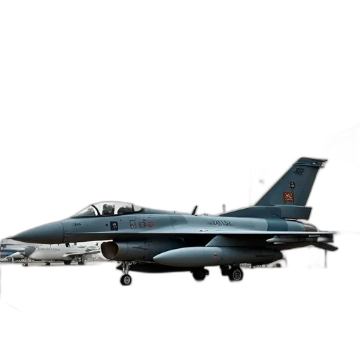 weapon, 3d render, military, jet, camouflage, pattern, parked, tarmac transparent PNG cut-out