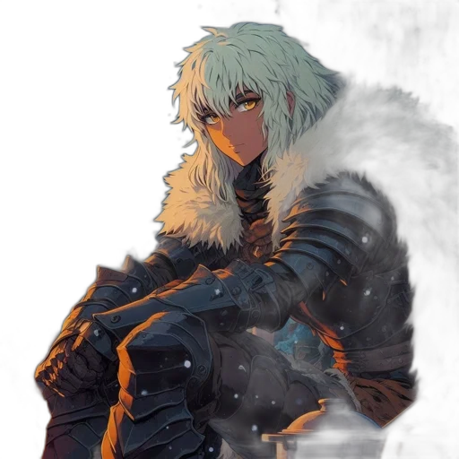 jacket, sword, dragon, weapon, concept art, fantasy art, anime, pixel art transparent PNG cut-out