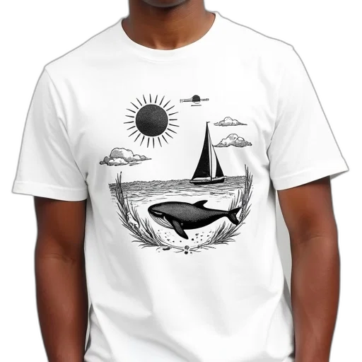 photorealistic, concept art, 3d render, fantasy art, underwater, beach, monochrome, person transparent PNG cut-out