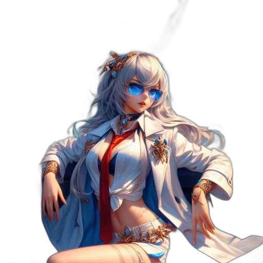 staff, sword, dress, weapon, concept art, fantasy art, pixel art, anime transparent PNG cut-out