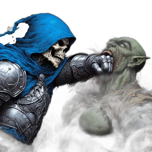 mask, concept art, fantasy art, comic book art, photorealistic, dramatic, battle, scene transparent PNG cut-out