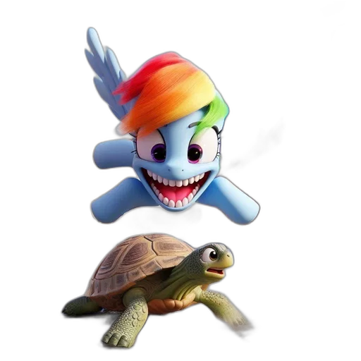 creature, animal, hat, 3d render, concept art, photorealistic, fantasy art, bustling transparent PNG cut-out