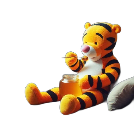 animal, bottle, food, 3d render, concept art, photorealistic, pixel art, plush transparent PNG cut-out