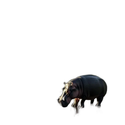 animal, creature, hat, food, 3d render, concept art, pixel art, photorealistic transparent PNG cut-out