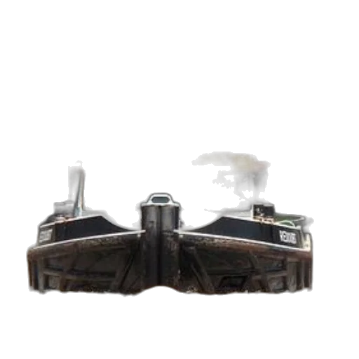 shoes, crown, robot, jewelry, 3d render, tugboat, pushes, barge transparent PNG cut-out