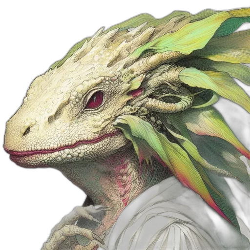 dragon, creature, animal, mask, concept art, photorealistic, 3d render, fantasy art transparent PNG cut-out