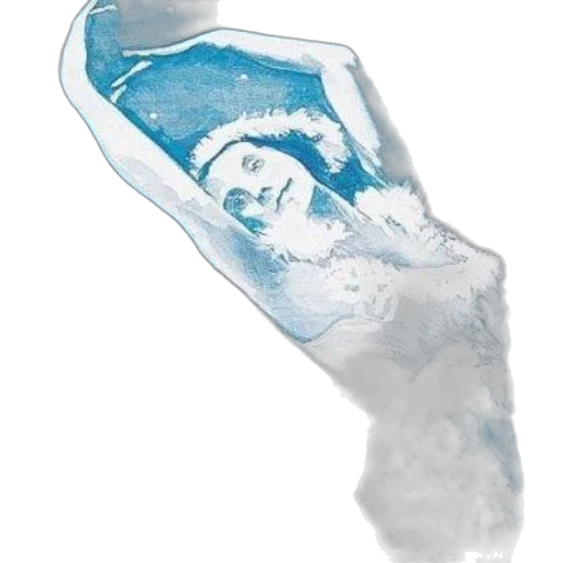bottle, shoes, crown, jewelry, photorealistic, concept art, 3d render, blue transparent PNG cut-out