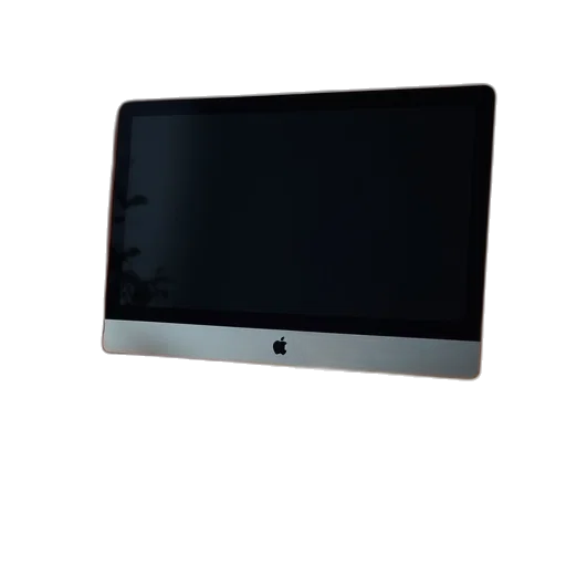 3d render, computer, arm, monitor transparent PNG cut-out
