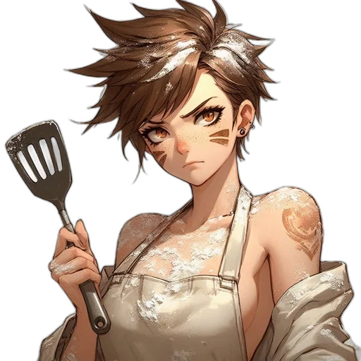 staff, food, weapon, concept art, anime, pixel art, fantasy art, earth tones transparent PNG cut-out