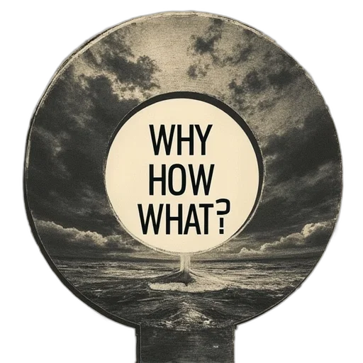 circle, text, why, how transparent PNG cut-out