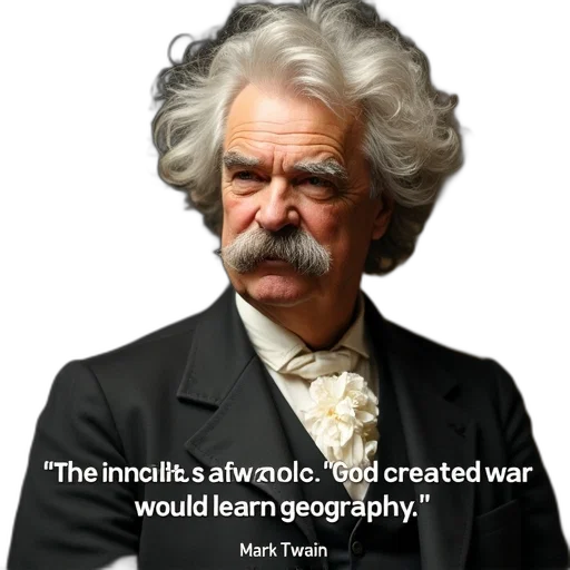 face, animal, sword, shoes, photorealistic, portrait, mark, twain transparent PNG cut-out
