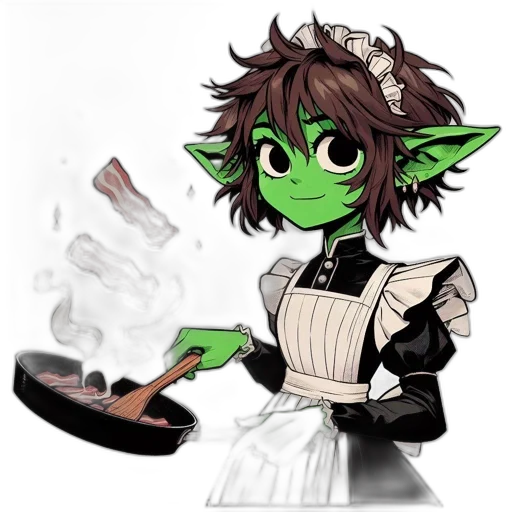 staff, food, fantasy art, concept art, pixel art, cartoon, green, animated transparent PNG cut-out