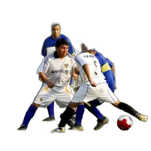 staff, photorealistic, pixel art, 3d render, concept art, soccer, player, white transparent PNG cut-out