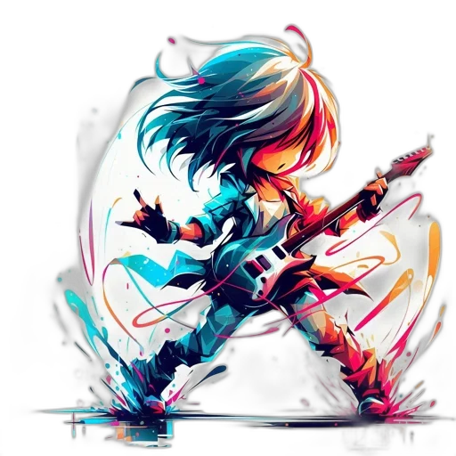 weapon, sword, dragon, concept art, fantasy art, anime, pixel art, blue transparent PNG cut-out