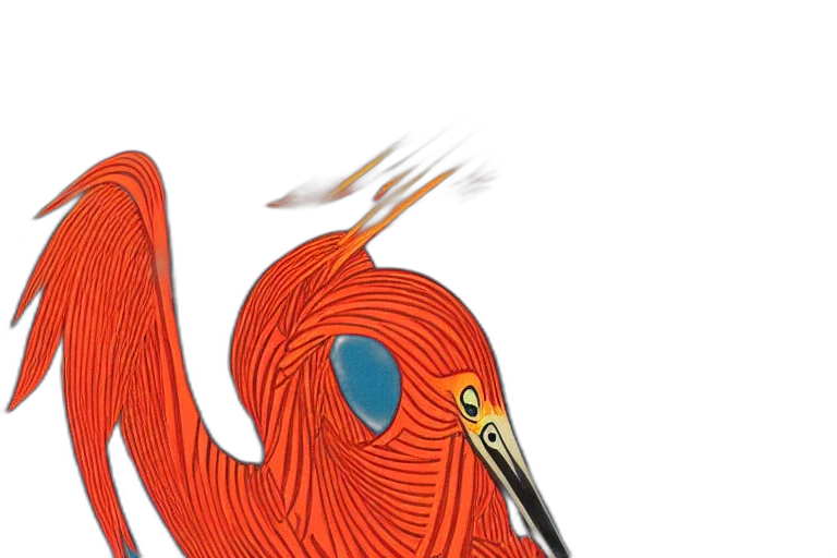 animal, creature, concept art, photorealistic transparent PNG cut-out