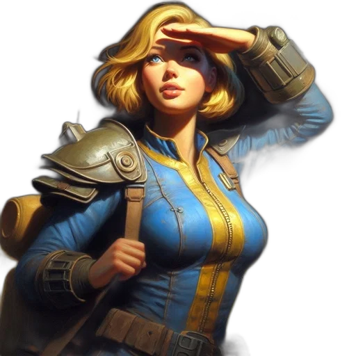 staff, face, jacket, concept art, fantasy art, comic book art, photorealistic, golden transparent PNG cut-out