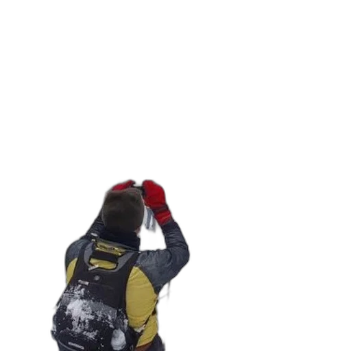 jacket, robot, weapon, staff, 3d render, concept art, outer space, fire transparent PNG cut-out