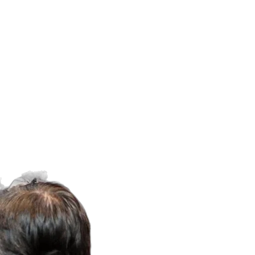hair, face, mask, staff transparent PNG cut-out