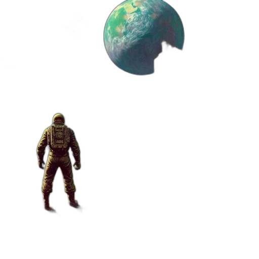 robot, creature, jacket, mask, concept art, pixel art, comic book art, 3d render transparent PNG cut-out