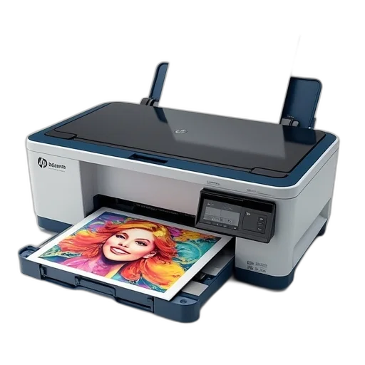 robot, 3d render, photorealistic, color, laserjet, transfer, kit, m6090 transparent PNG cut-out