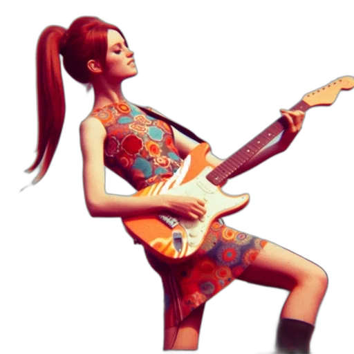 dress, hair, 3d render, photorealistic, concept art, fantasy art, woman, red transparent PNG cut-out