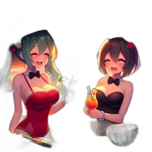dress, concept art, pixel art, anime, 3d render, fire, neon lights, red transparent PNG cut-out