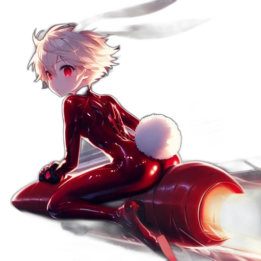 robot, dress, weapon, creature, concept art, anime, cyberpunk, pixel art transparent PNG cut-out