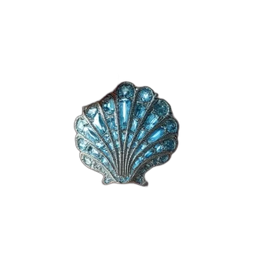 jewelry, crown, flower, staff, 3d render, blue, person, holds transparent PNG cut-out