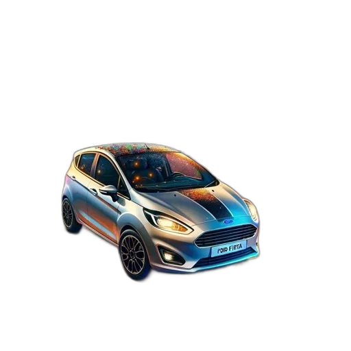 car, 3d render, concept art, photorealistic, festive, bustling, street, scene transparent PNG cut-out