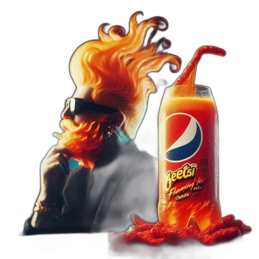bottle, food, dragon, hair, concept art, photorealistic, fantasy art, comic book art transparent PNG cut-out
