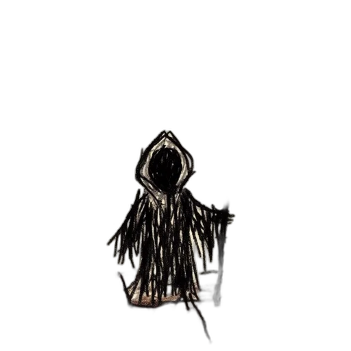 hair, creature, dress, mask, concept art, pixel art, comic book art, fantasy art transparent PNG cut-out