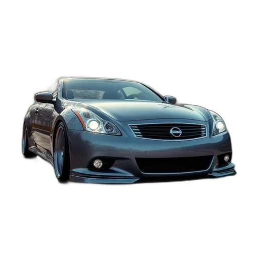 car, 3d render, photorealistic, 2010 transparent PNG cut-out