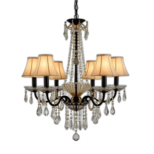 jewelry, 3d render, photorealistic, luxurious, chandelier, black, frame, multiple transparent PNG cut-out