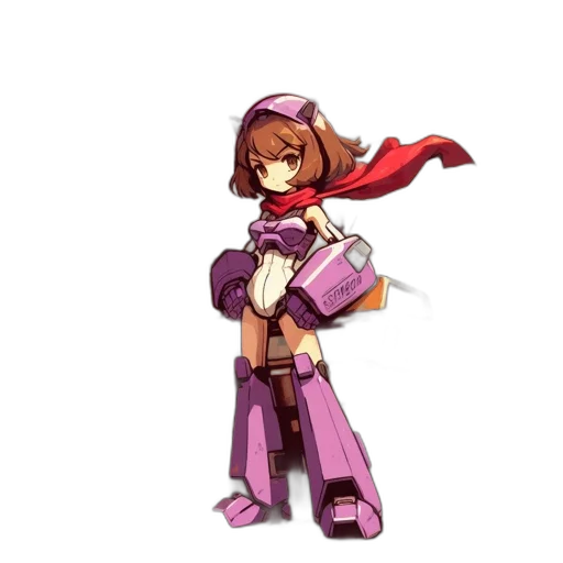 staff, weapon, robot, sword, pixel art, concept art, anime, fantasy art transparent PNG cut-out