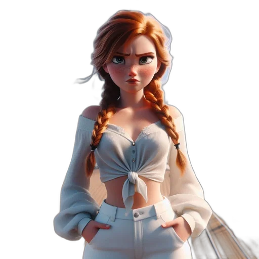 dress, jewelry, concept art, 3d render, fantasy art, photorealistic, snow, animated transparent PNG cut-out