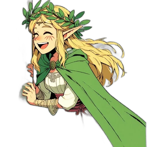 staff, dragon, crown, dress, fantasy art, pixel art, concept art, cartoon transparent PNG cut-out